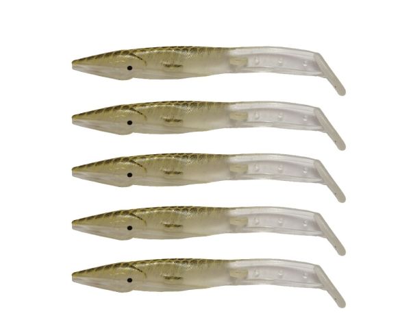 Captain 3597 Elegant 7.5cm Silikon Zargana 5'li Paket Suni Yem 07