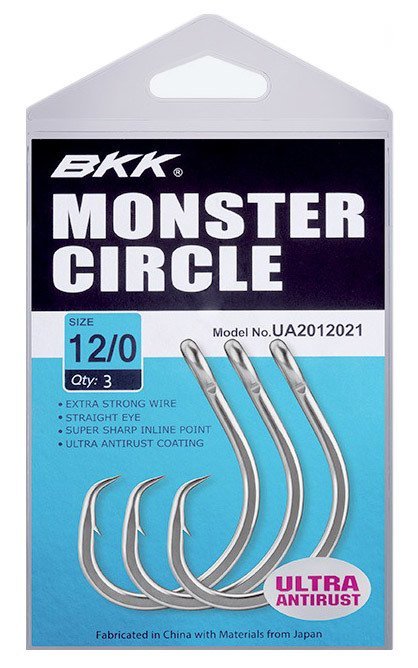 BKK Monster Circle Olta İğnesi 10/0 4 Pcs