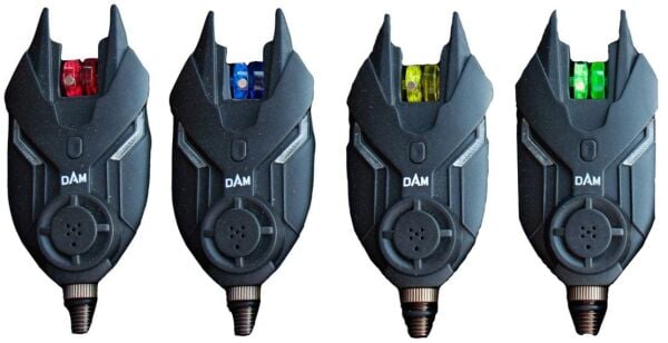 DAM Bite Alarm TF Bite Alarm Set 4+1 Red Blue Yellow Green