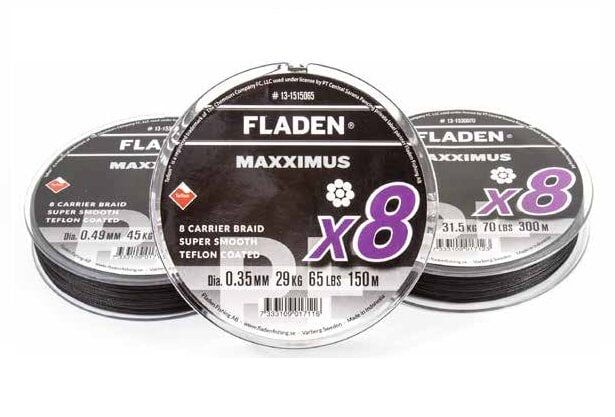 MAXXIMUS 8X ÖRGÜ, 150M,  SİYAH 0.12 MM