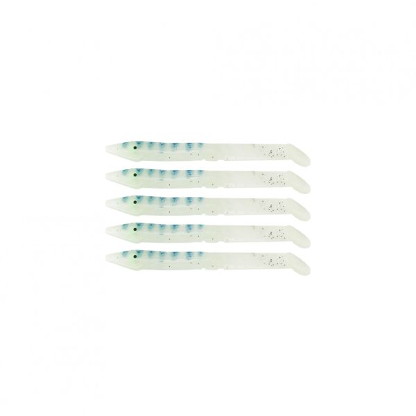 Captain 3598 Elegant 10cm Silikon Zargana 5'li Paket Suni Yem 16
