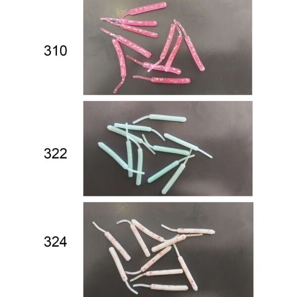 Mutant 3513 Serpentine 5cm Aromalı LRF Silikon Suni Yem 10lu Paket