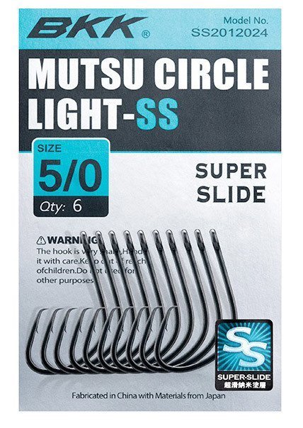 BKK Mutsu Circle Light Olta İğnesi 3/0 7 Pcs