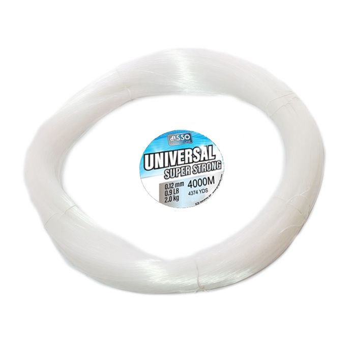 Asso Universal Çile 4.000mt Monofilament Misina Beyaz 0.35 mm