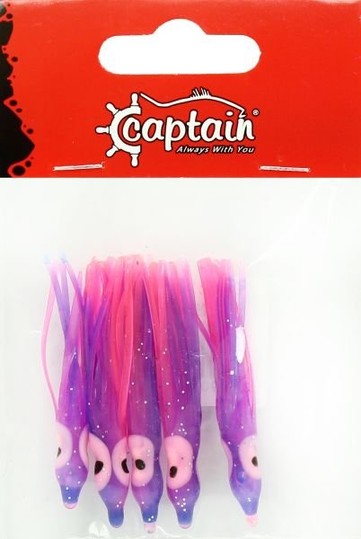 Captain 3593 Octopus Pride 5cm Ahtapot Sübye 5'li Paket Suni Yem 095