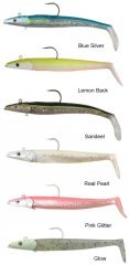 Savage gear Sandeel 16 cm 42 gr 2+1 Adet Real Pearl