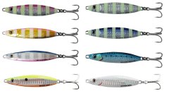 Savage gear Psycho Sprat 60g Sahte Balık Glow Zebra