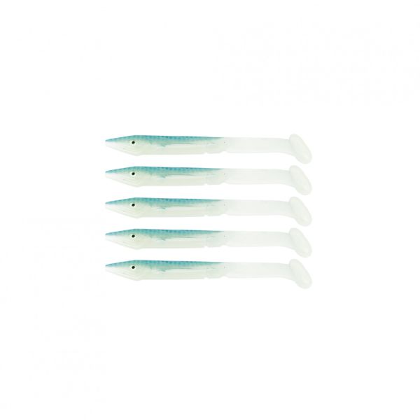 Captain 3598 Elegant 10cm Silikon Zargana 5'li Paket Suni Yem 01