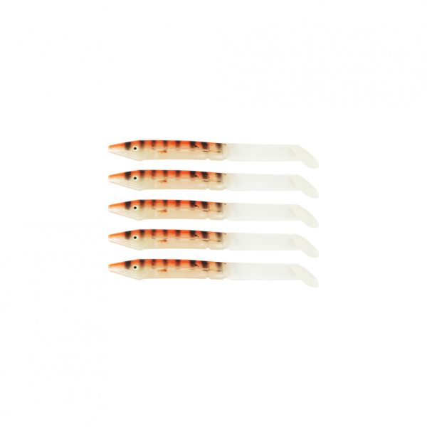 Captain 3598 Elegant 10cm Silikon Zargana 5'li Paket Suni Yem 05
