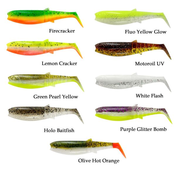 Savage Gear Cannibal Shad 10cm 9gr Sahte Balık Holo Baitfish