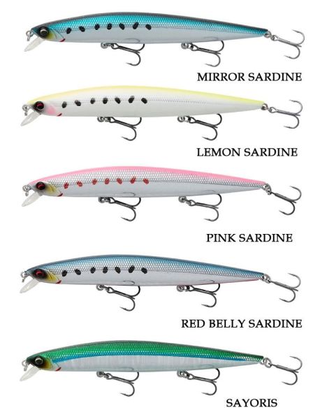 Savage Gear Sea Bass Minnow 14CM 18.5GR F Lemon Sardine