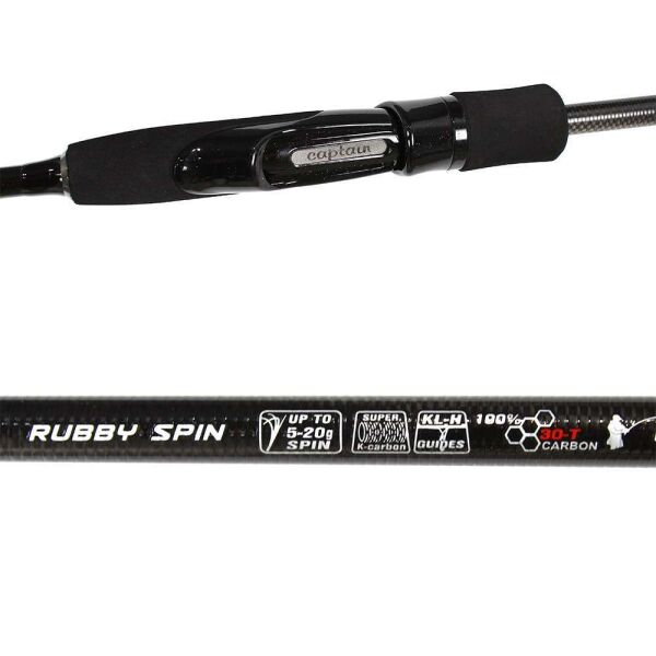 Captain 1368 Rubby 2 Parça Spin Kamış 5-20gr Atar