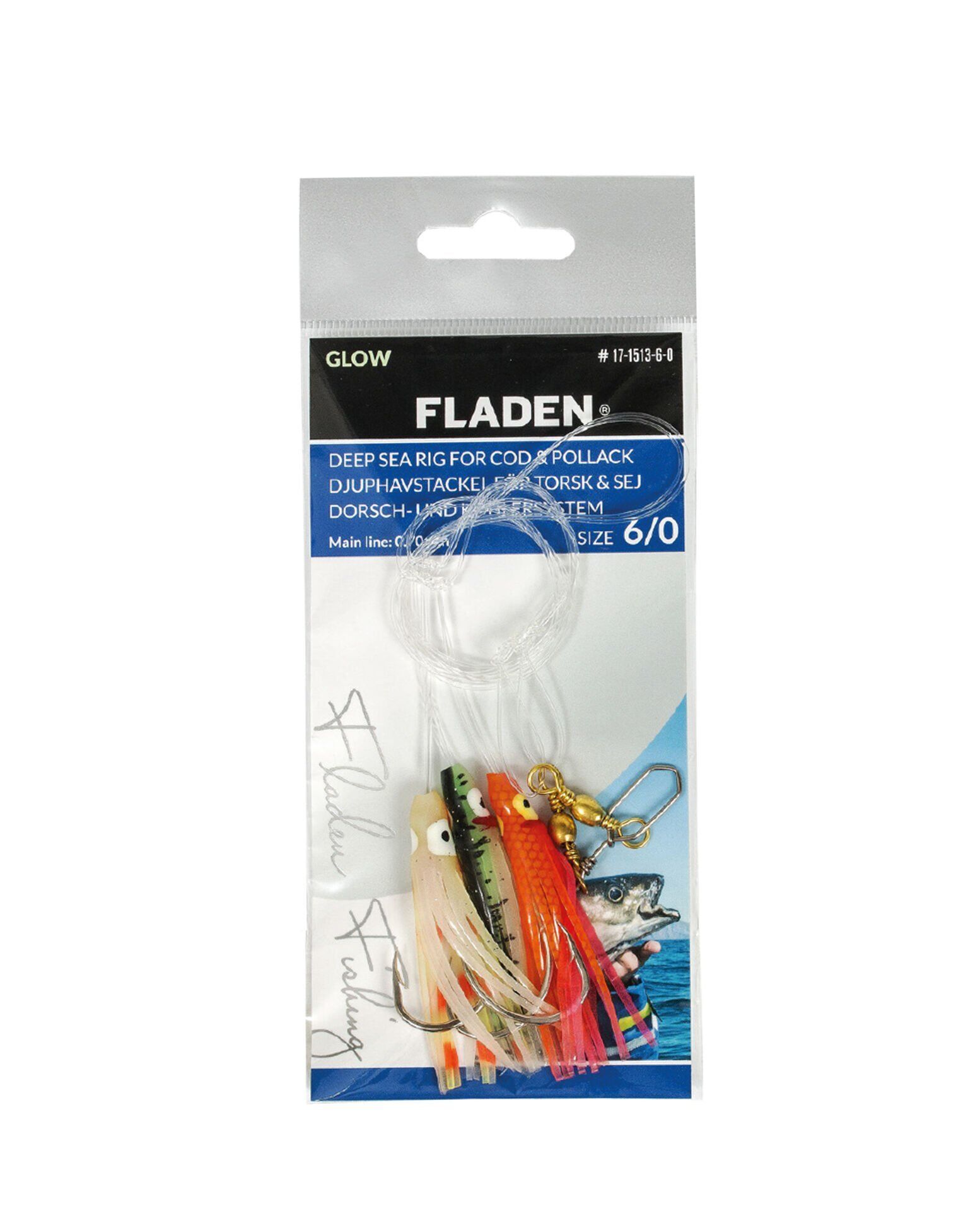 FLADEN SABIKI OCTOPUS 2/0 60MM