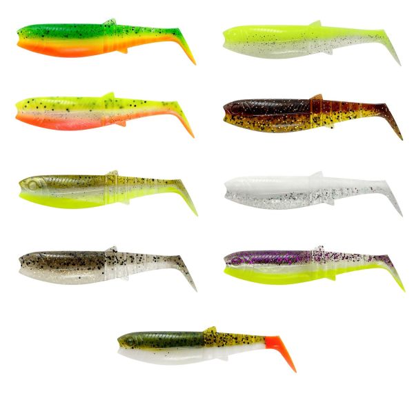 Savage Gear Cannibal Shad 10cm 9gr Sahte Balık Motoroil UV