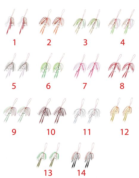 Hayabusa SE 125 Tai Rubber Free Slide Yedek Etekli Assist İğne Set 3