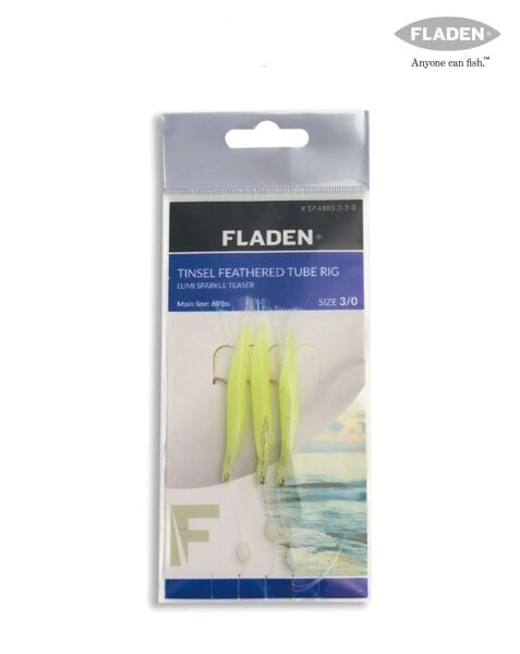 FLADEN SABIKI TINSEL FEATHERED TUBE LUMİ 3/0 3K