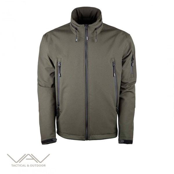 VAV Shell HT-04 Softshell Mont Haki - L