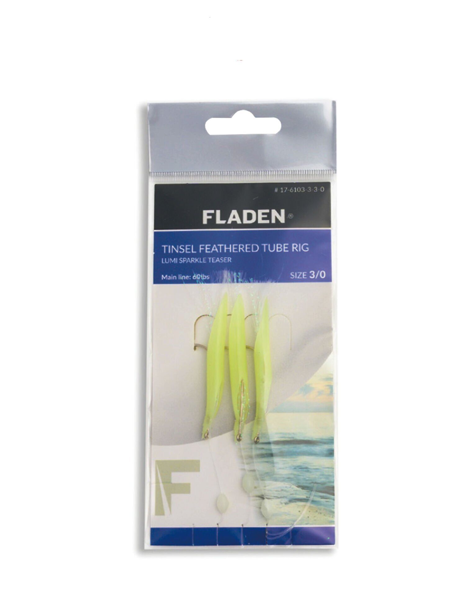 FLADEN SABIKI TINSEL FEATHERED TUBE LUMİ 3/0 3K