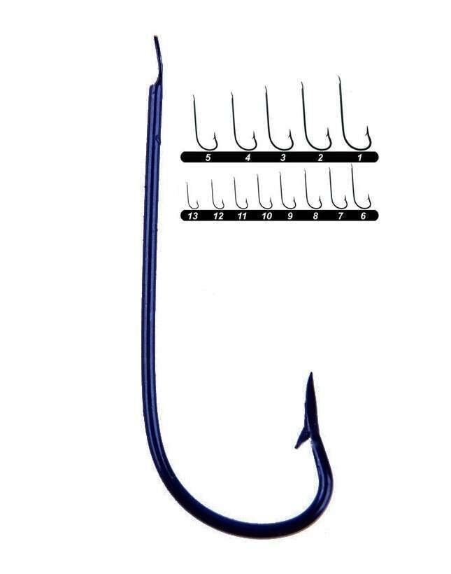 Youvella 1303 Çapari İğnesi Çapraz 100lü Kutu Siyah