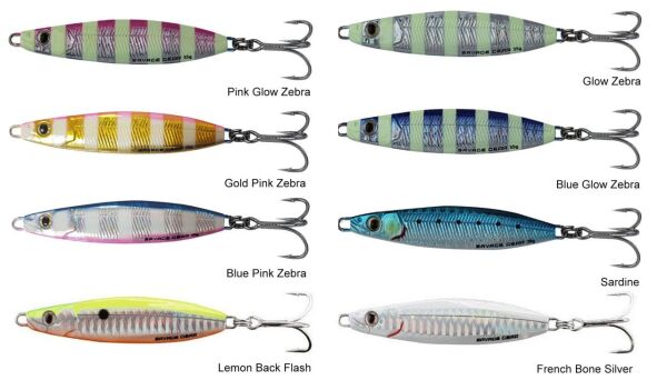 Savage gear Psycho Sprat 28g Sahte Balık Glow Zebra