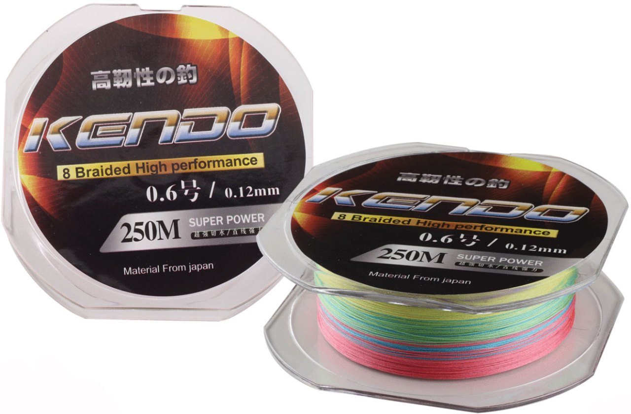 Kendo Dynema 8 Örgü  250Mt (Multıcolour) 0,14mm