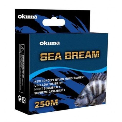 Okuma Sea Bream Nylon Clear Color 250 m 0,41mm