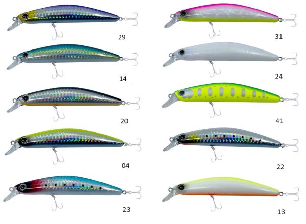 Kendo Killer's Minnow Hasen 100 F 14.1 gr Sahte Balık 04