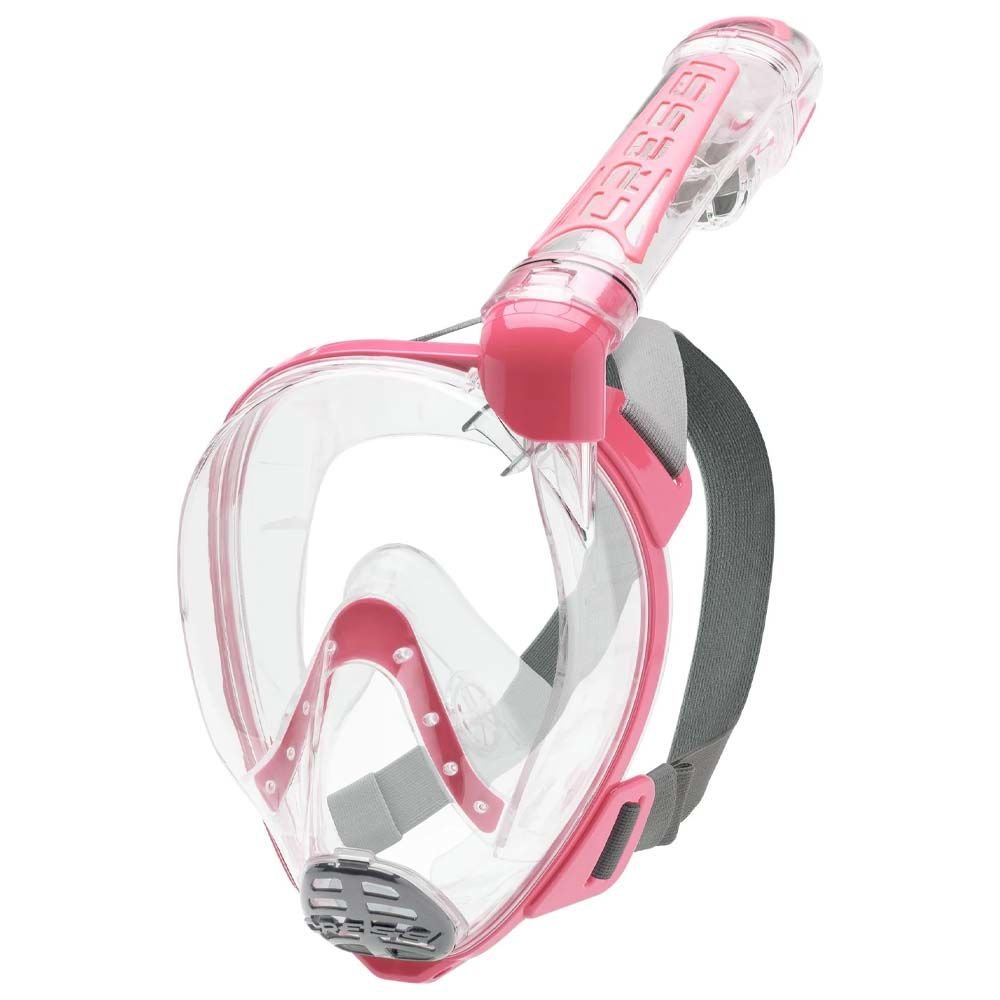 Cressi Duke Tam Yüz Maske CLEAR-PINK - M - L
