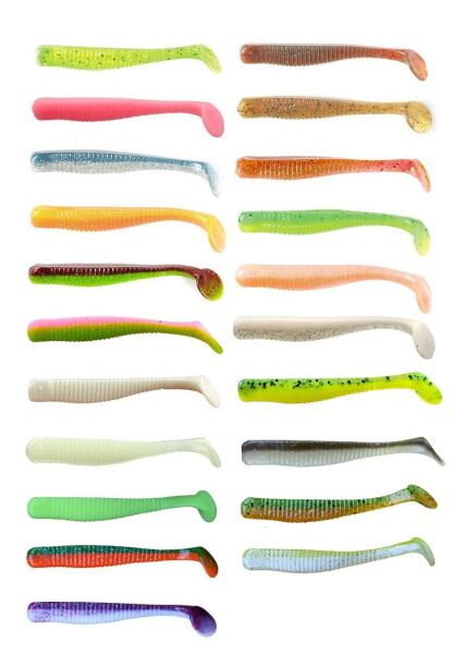 Lucky John Long John 3.1'' (7.87 cm) 8P Silikon Yem T05