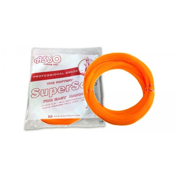Asso Super Soft Çile 1.000mt Monofilament Misina Sarı 0.80 mm