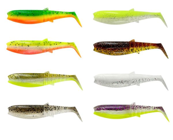 Savage Gear Cannibal Shad 6.8cm 3gr Sahte Balık Flou Yellow Glow