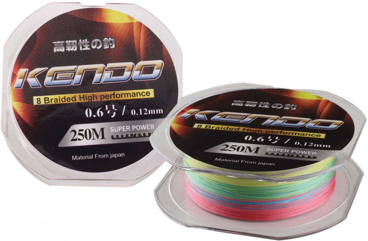 Kendo Dynema 8 Örgü  250Mt (Multıcolour) 0,40mm