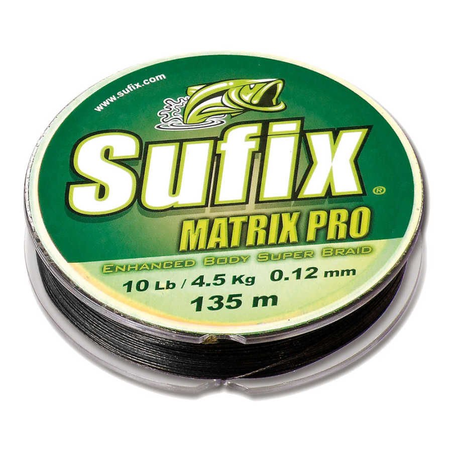 Sufix Matrix Pro İp Misina BLACK - 0.12MM - 100MT - 8.1KG