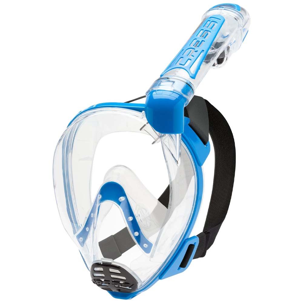 Cressi Duke Tam Yüz Maske CLEAR-BLUE - S - M