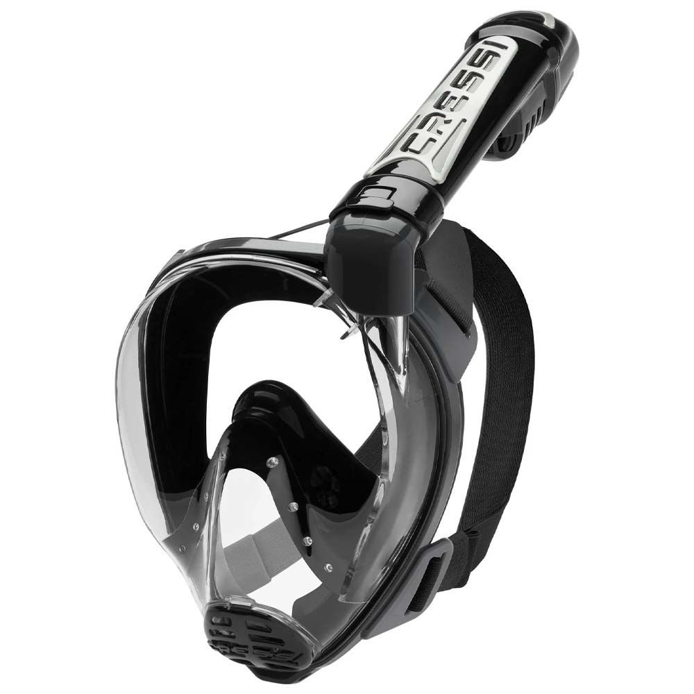 Cressi Duke Tam Yüz Maske BLACK-BLACK - S - M