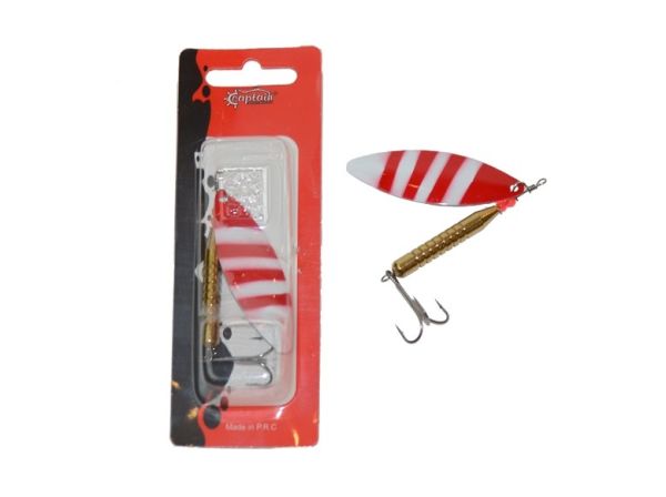 Captain 6065 Turna Kaşığı 17gr Hunter Tiger Döner Kaşık 5