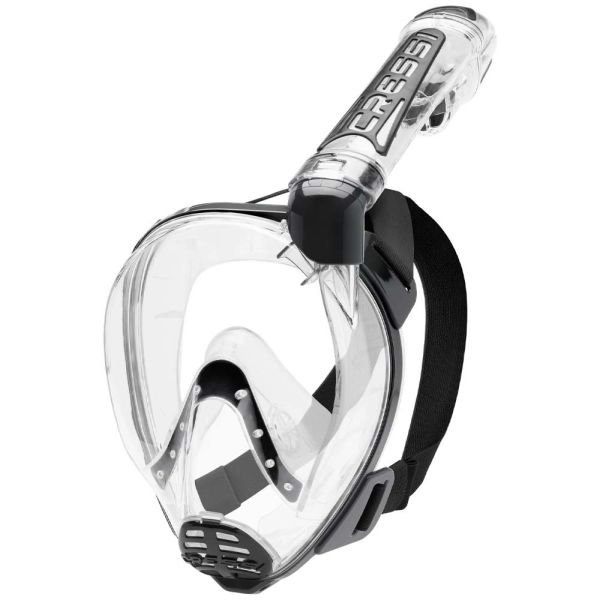 Cressi Duke Tam Yüz Maske CLEAR-BLACK - S - M