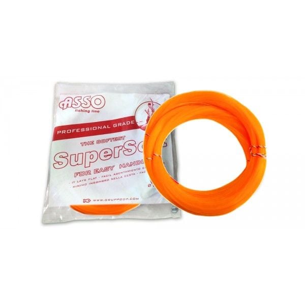 Asso Super Soft Çile 1.000mt Monofilament Misina Sarı 1.40 mm