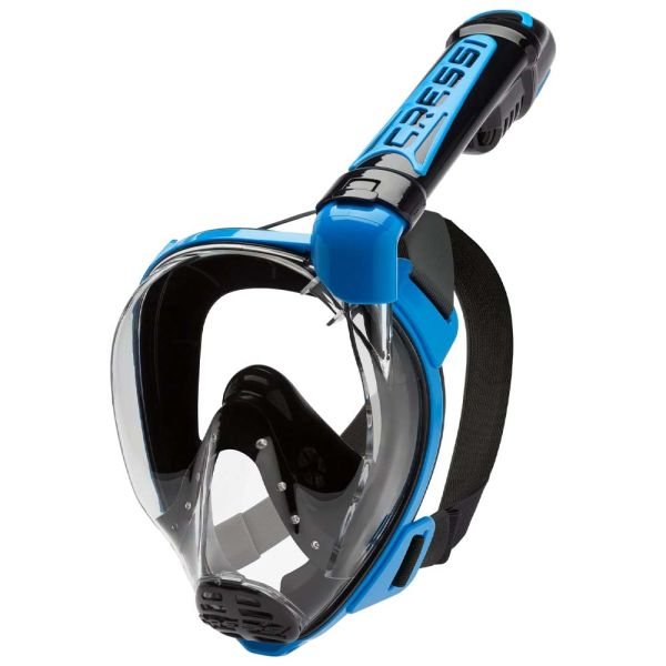 Cressi Duke Tam Yüz Maske BLACK-BLUE - M - L
