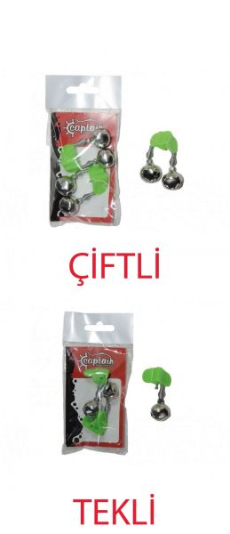 Captain Olta Zili Plastik Kıskaçlı Pakette 2 Adet 18mm Çiftli