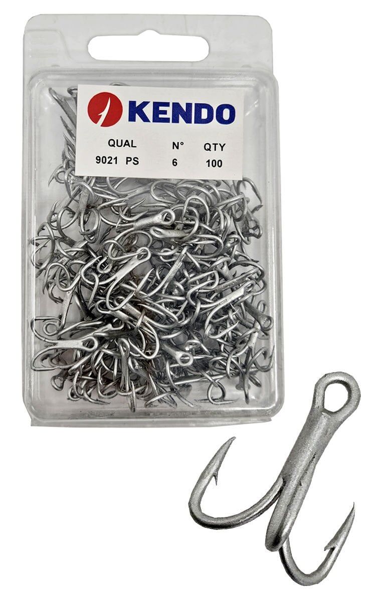 Kendo 9021 PS Faultless Treble 100 Adet 3 lü Çarpma İğnesi