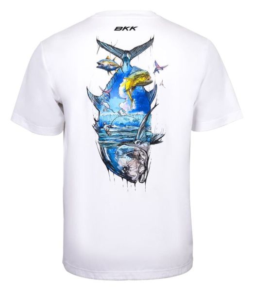 BKK Short Sleeve Casual Shirt White Tişört XXL