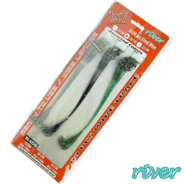 River Çelik Tel Kartela Tek Boy 60P 15 CM