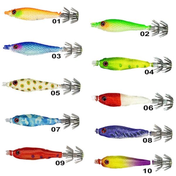 Ryuji Soft Squid 7cm Silikon Kalamar Jighead