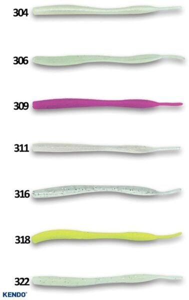 Kendo Mebaru&Ajı Worm 2.55 inch 7 Adet 306
