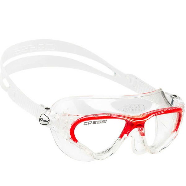 Cressi Cobra Deniz Gözlüğü CLEAR-CLEAR-RED