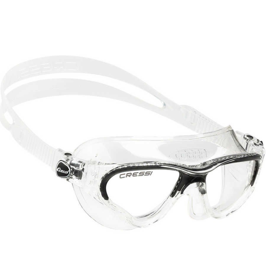 Cressi Cobra Deniz Gözlüğü CLEAR-CLEAR-BLACK