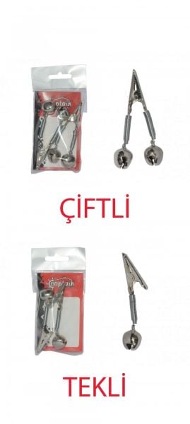 Captain Olta Zili Uzun Maşalı Pakette 2 Adet 18mm Çiftli