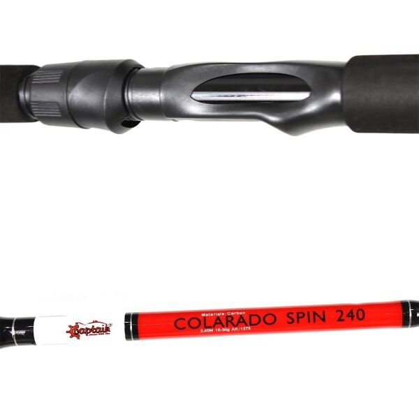 Captain 1375 Colarado 2 Parça Spin Kamış 10-30gr Atar 240 cm