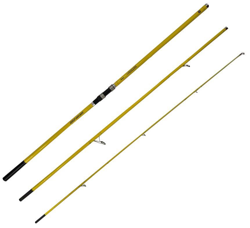 Okuma Makaira Surf 4,50 cm 100-250 3 Parça Yellow Surf Kamışı
